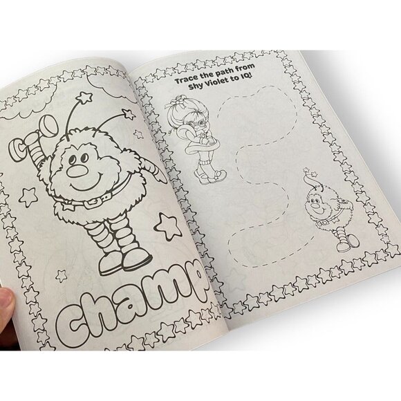 Rainbow Brite Shine Brite! Coloring & Activity Book Hallmark 2024 New & Unused - Picture 3 of 3